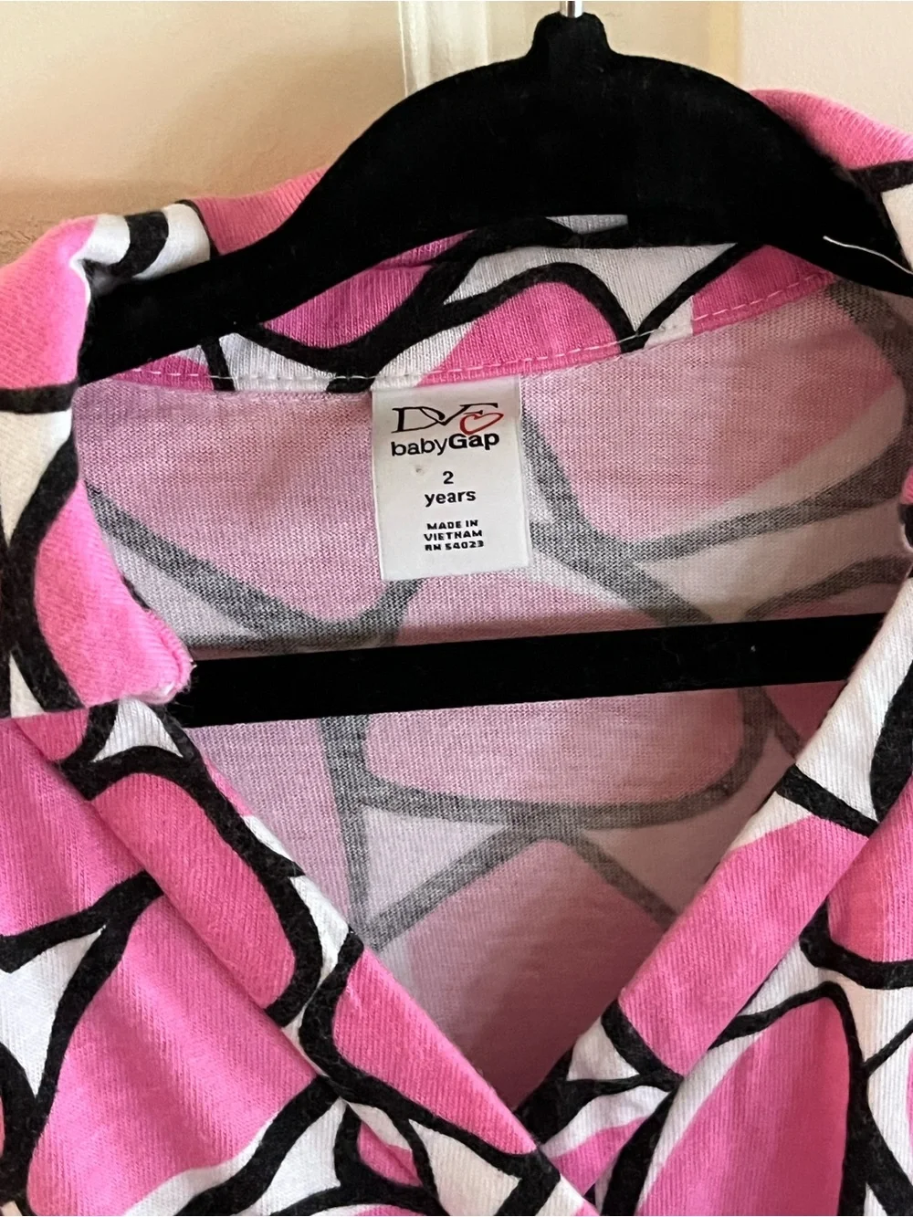 Diane Von Furstenberg for Gap Girls Romper Geometric Pattern Size 1